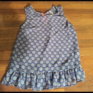 Sheer patterned blouse