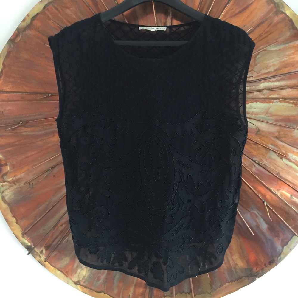 SearchForSanity Sheer Top👱🏻‍♀️20% OFFBUNDLESOF3+