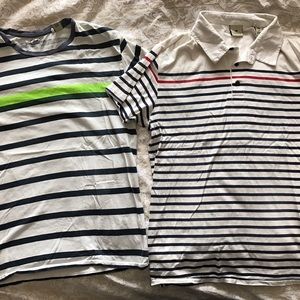 Lot of Two SCOTCH & SODA tshirts striped sailor