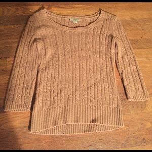 Brown sweater
