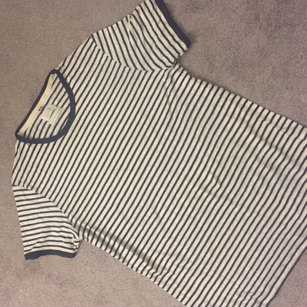 Zara men's striped t shirt