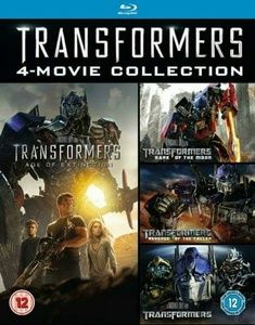Transformers 1-4 Blu-Ray DVD