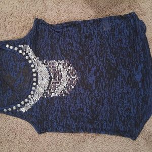 Express Sequin Tank