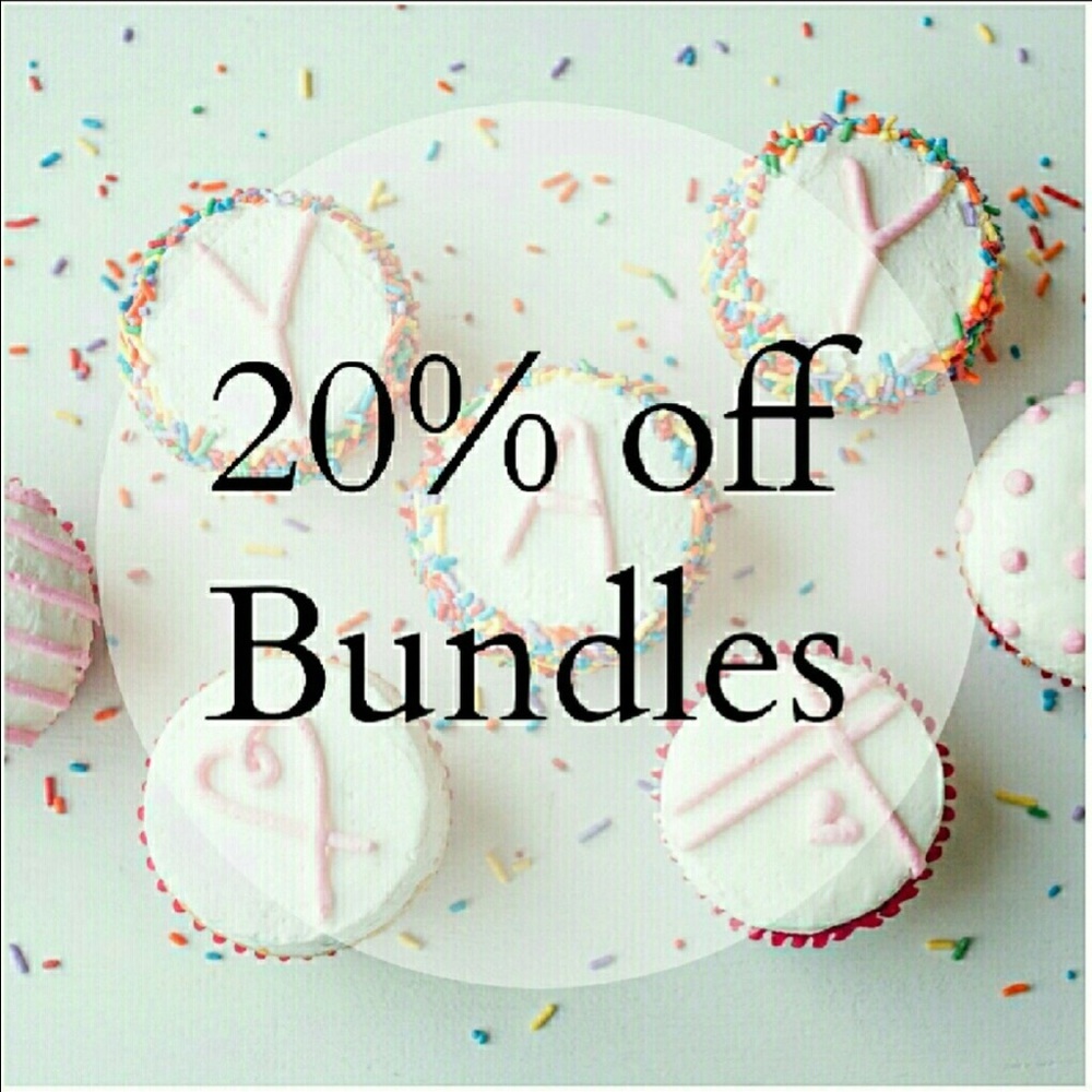 20% of when you bundle 2 or more items!