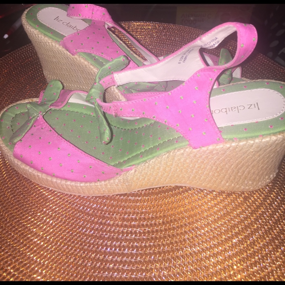 Liz Claiborne Wedge Sandals