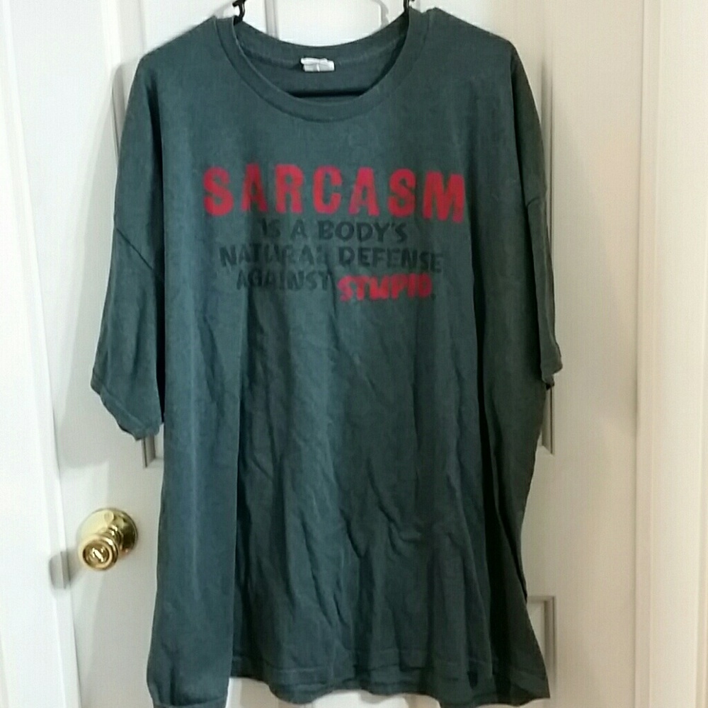 Sarcasm tshirt