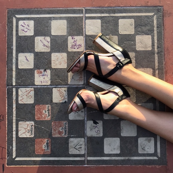 Meucci made in Italy chunky heels! 8.5 - Picture 1 of 6