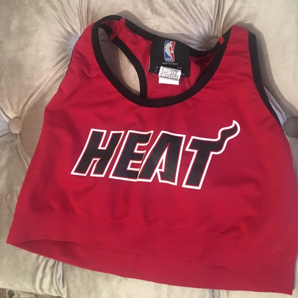 Miami Heat sports bra