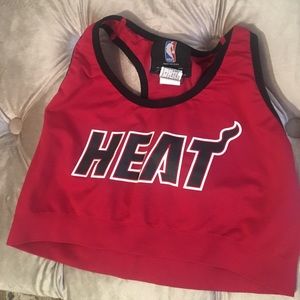 Miami Heat sports bra