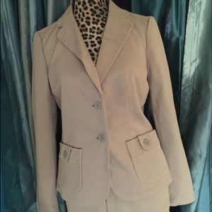 BANANA REPUBLIC 2pc set size 8 blazer & pants