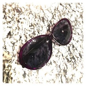 Purple sunglasses