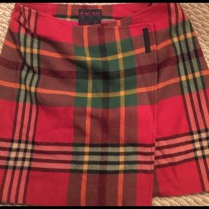 Ralph Lauren Wool wrap skirt