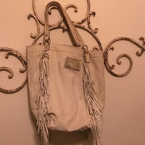 Coach Poppy Fringe and Suede Bag