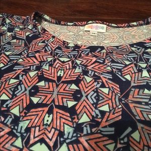 LULAROE Julia dress - worn once! Size M