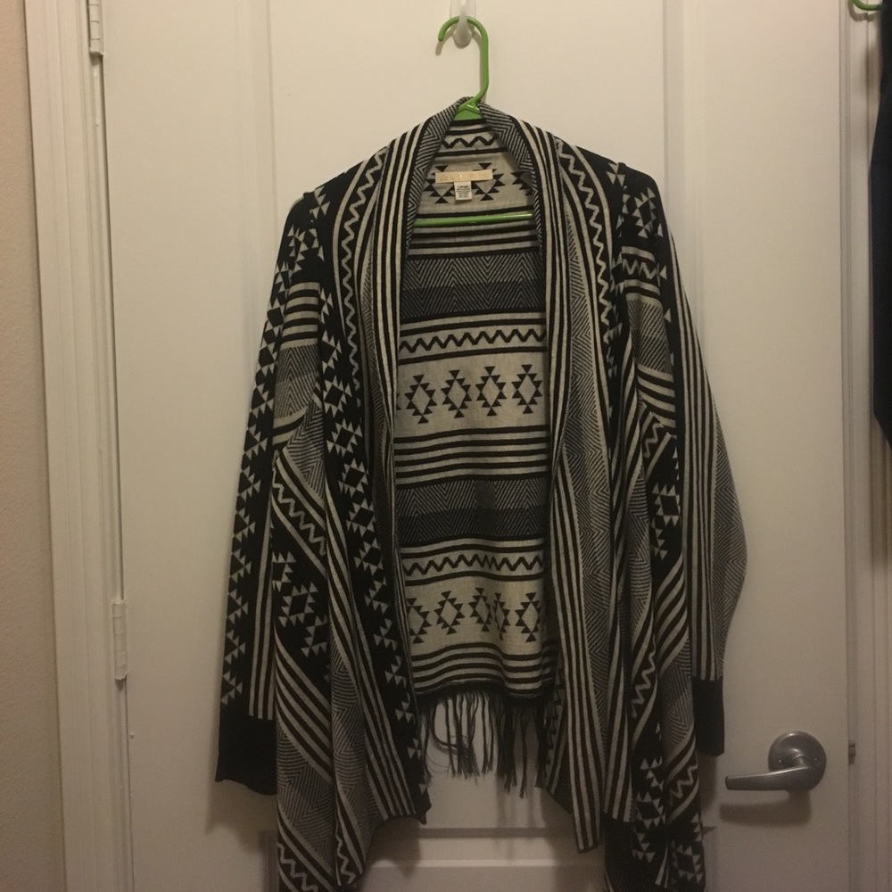 Winter Sweater/poncho, worn twice