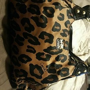 Coach leopard bag
