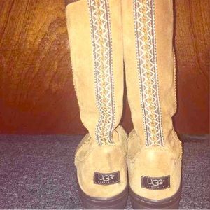 Ultra tall Uggs boots