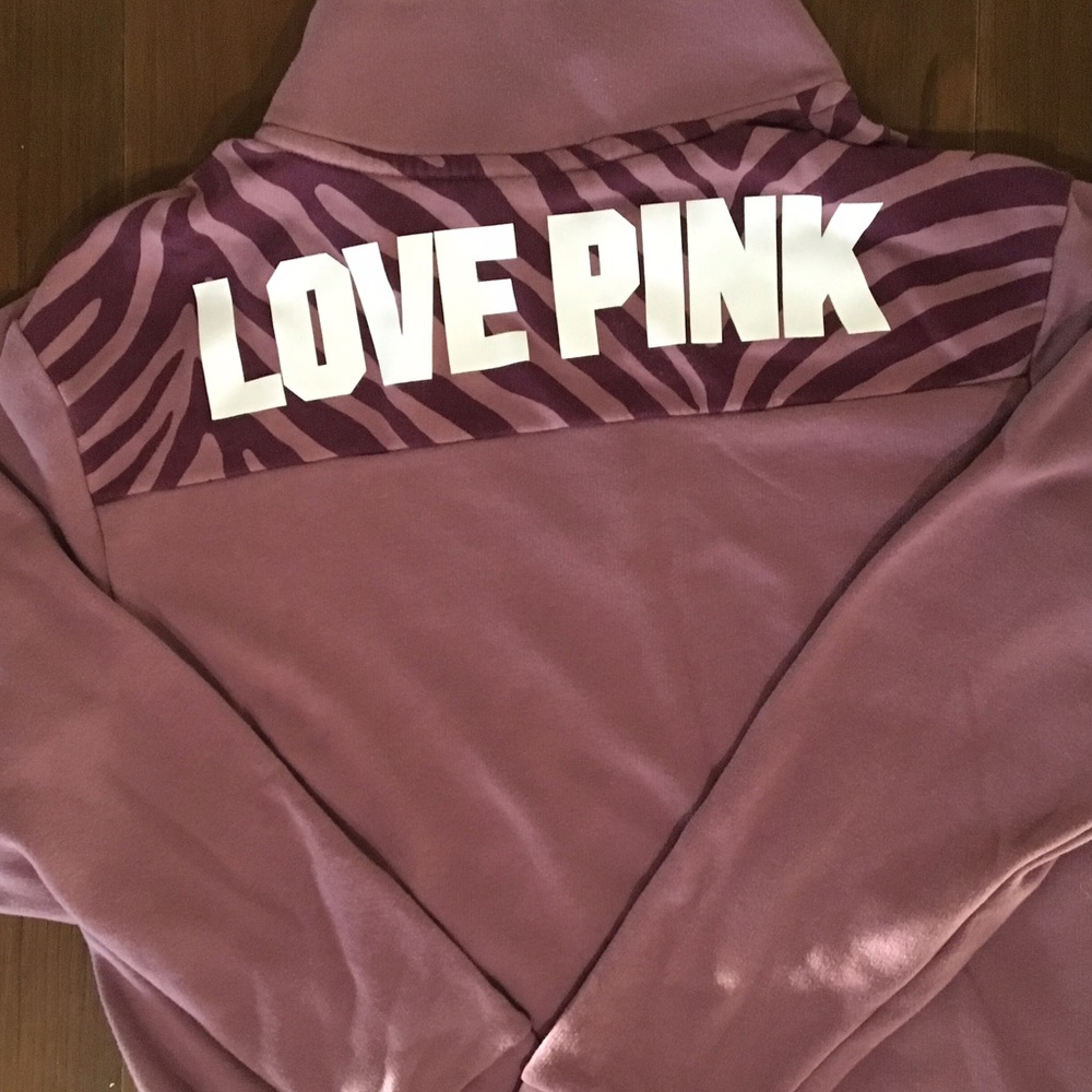 Victoria's Secret PINK quarter zip sweatshirt