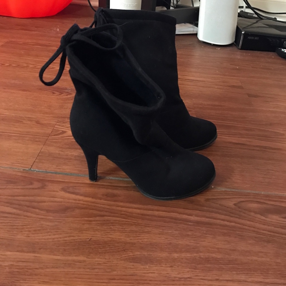 Black booties