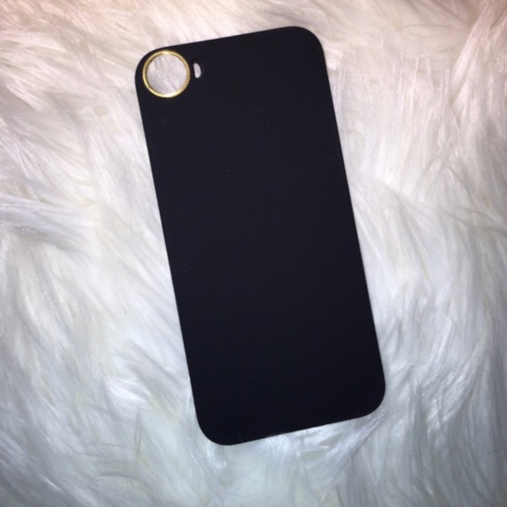 Black matte iPhone 6 plus case