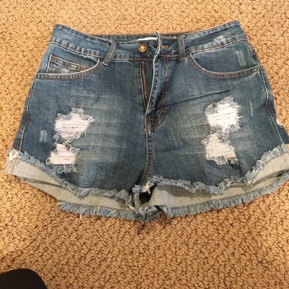 Pacsun denim shorts