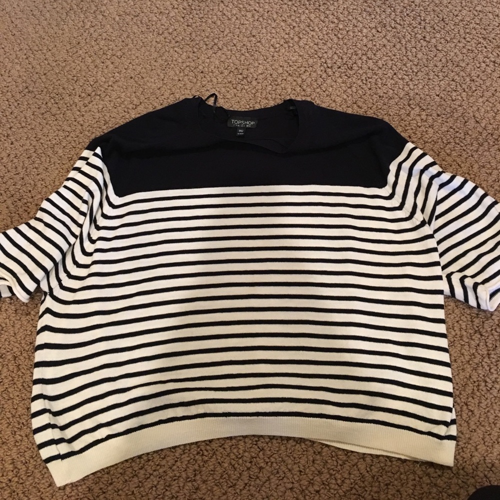 Tooshop 3/4 sleeve sweater top