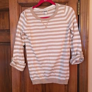 Rolled Sleeve Sweater