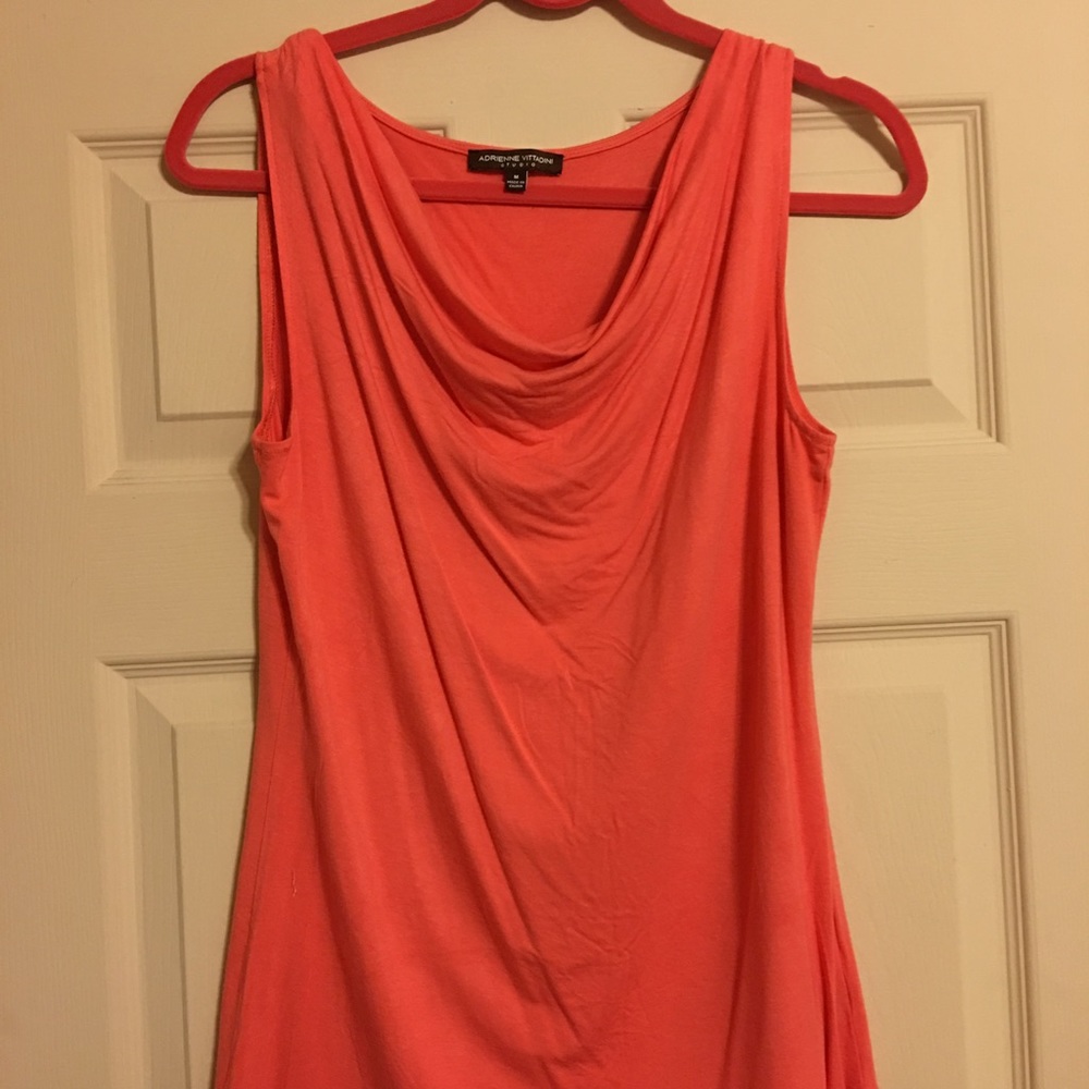 Beautiful orange/ semi burnt orange slinky tank