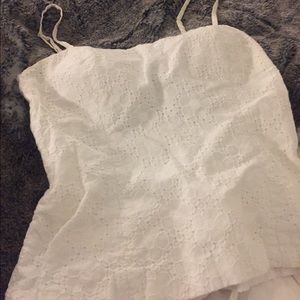 Lilly Pulitzer white tie top