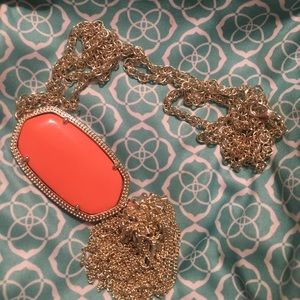 NWOT Kendra scott rayne - coral