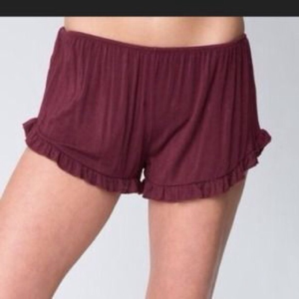Maroon Vodi Shorts