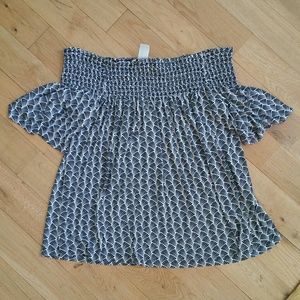 H&M Off The Shoulder Blouse