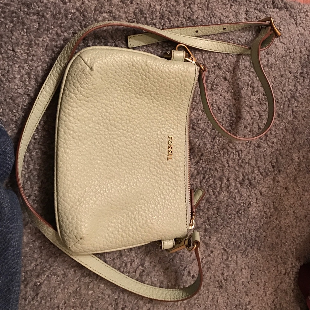 Fossil green bag