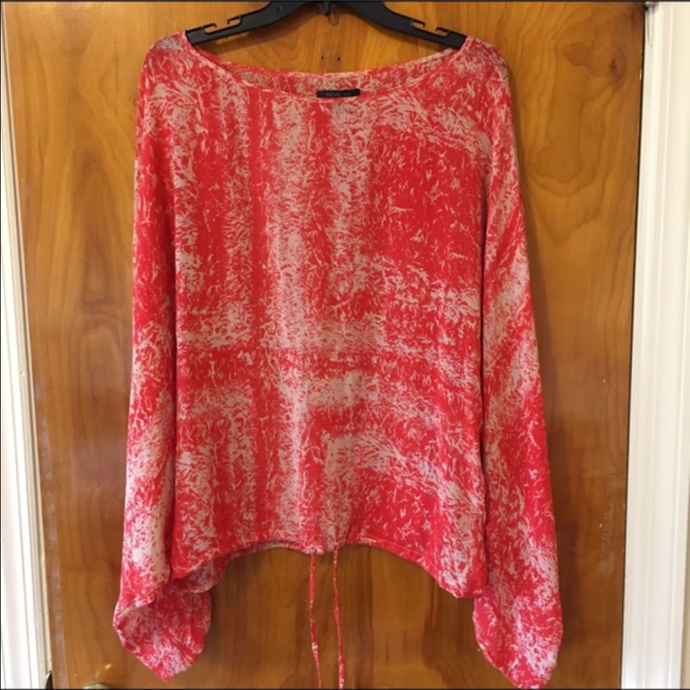Rachel Zoe "Poppy" Silk Beach California Bum Top