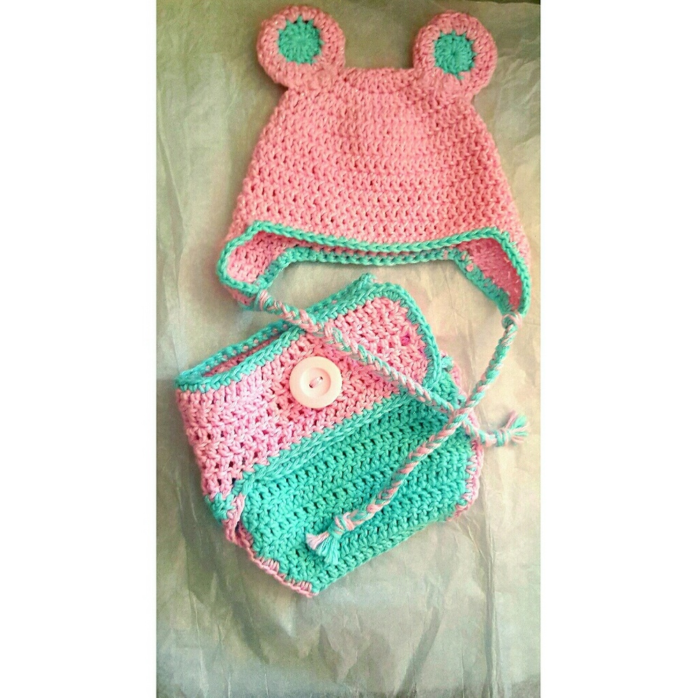 SOLD adorable Cotton candy bear Set