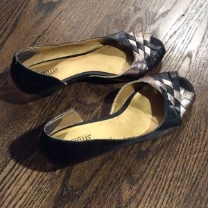 Seychelles - peep toe wedges