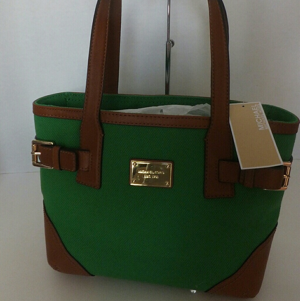 NWT Michael Michael Kors Millbrook Canvas Tote