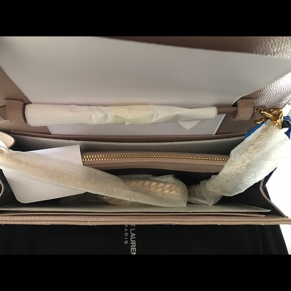 ❤HP❤Saint Laurent Wallet on Chain in Rose Antic - Picture 4 of 4