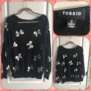 Torrid Bow Sweater