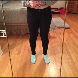 Super skinny black jeans