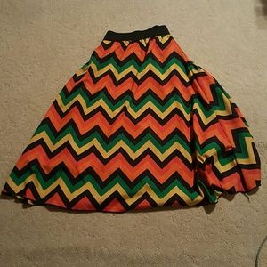 Rasta inspired skirt