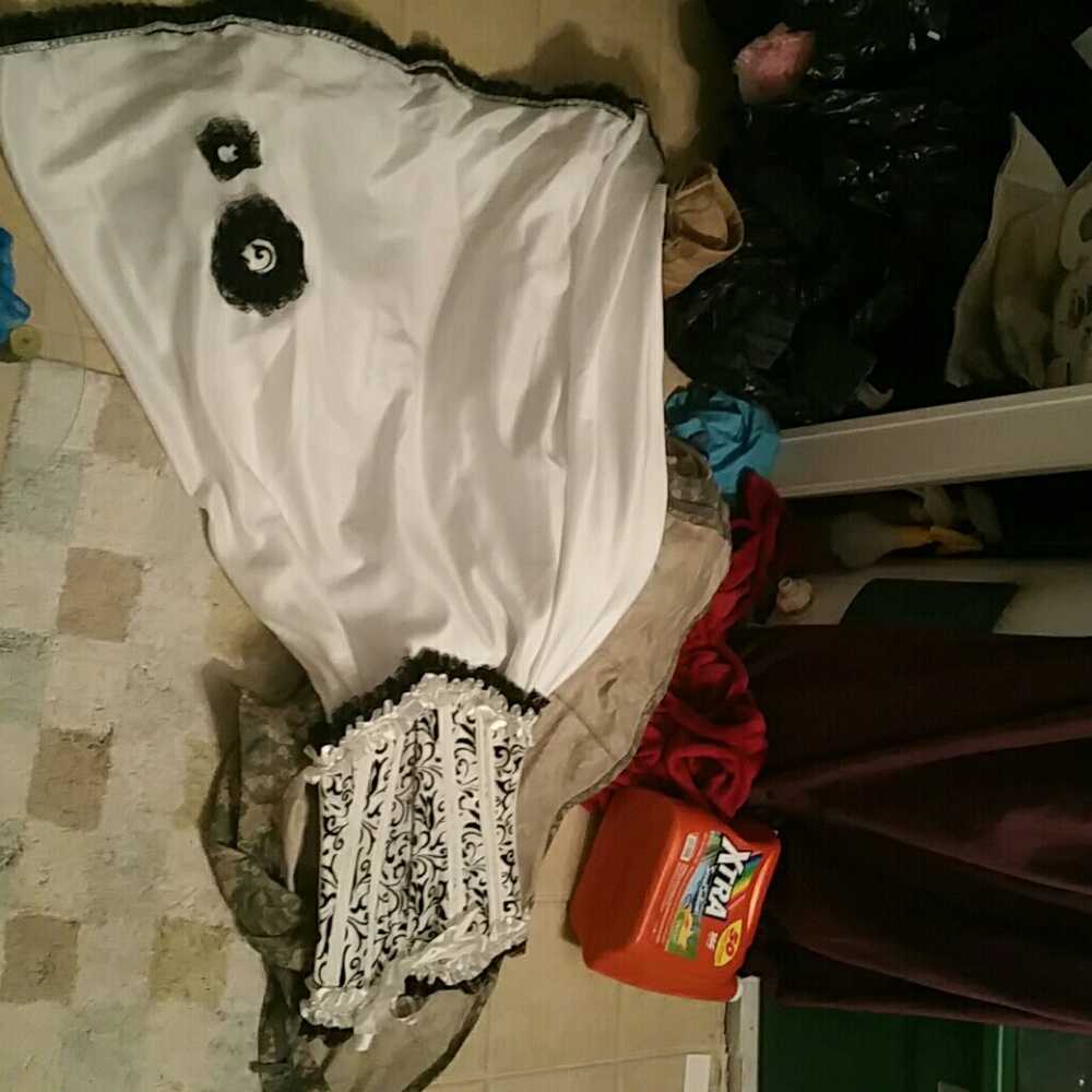 Hand made prom dress.