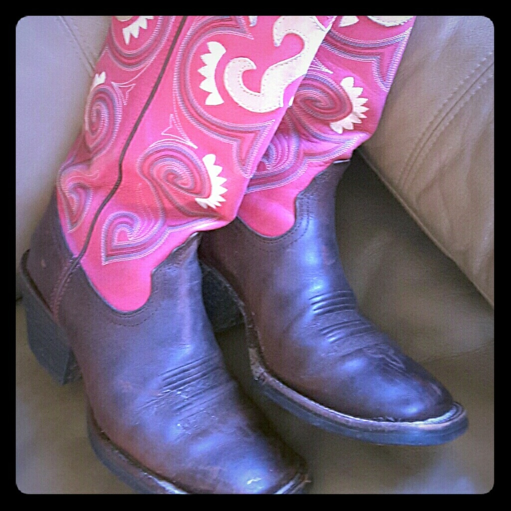 Tony Lama Square Toe Boots