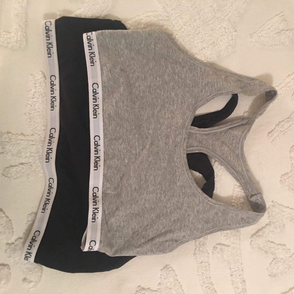 Calvin Klein sports bras