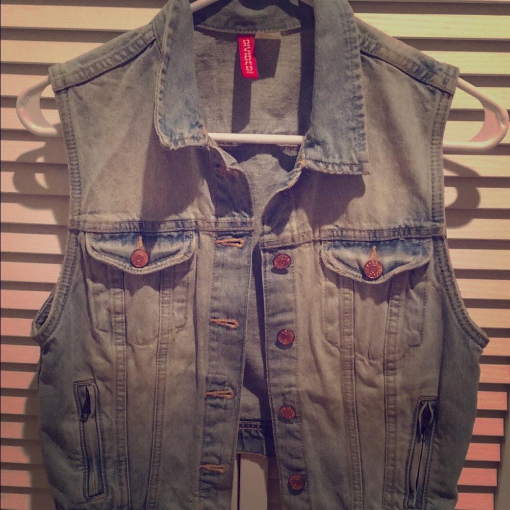 Denim vest