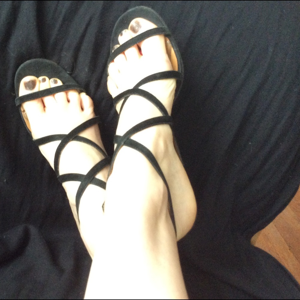 Ralph Lauren haute line (made in Italy) 3" sandals