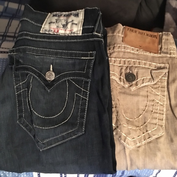 true religion jeans size 31-32. $115 each
