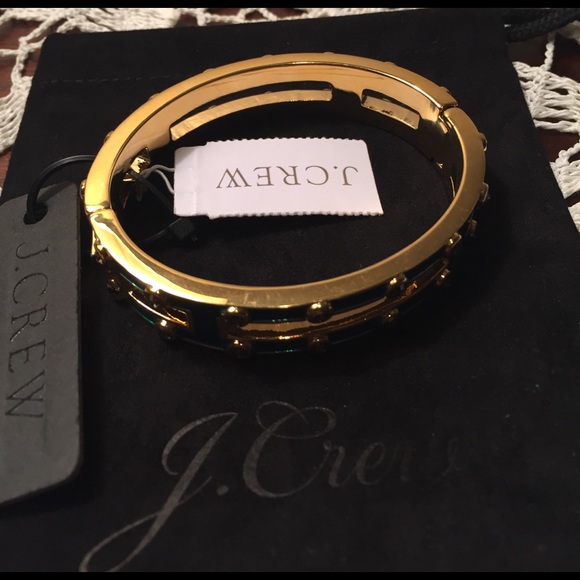 ❤️2xHP5/12&11/26 J Crew Double-Row Hinged Bracelet - Picture 3 of 3