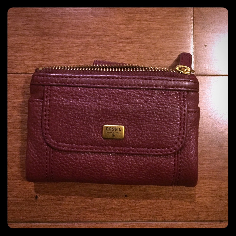 Fossil Wine Colored Wallet