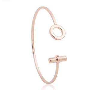 🆕 Rose Gold Open Cuff Bracelet